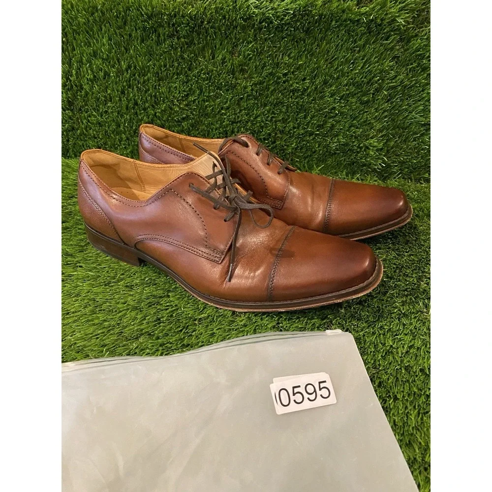 Florsheim Men's 12178 Cap Toe Derby – Leather Sole –‎ Size 9M Oxford Lace Up